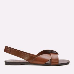 Vagabond Women's Tia Leather Flat Sandals